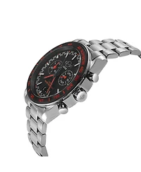 GV2 by Gevril Men's Swiss Made Freccia Swiss Quartz Silver Stainless Steel Bracelet Watch