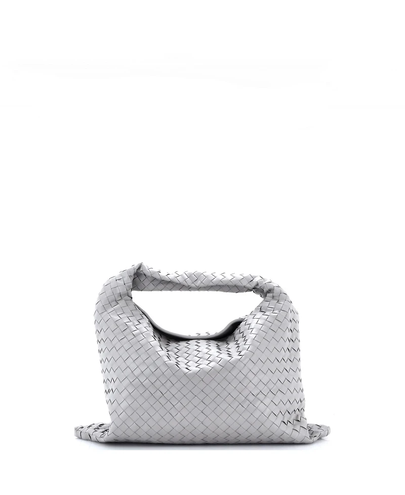 Pre-Owned Bottega Veneta Large Hop Hobo Intrecciato Leather