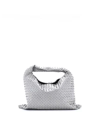 Pre-Owned Bottega Veneta Large Hop Hobo Intrecciato Leather
