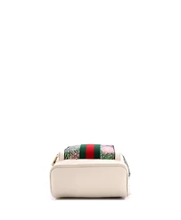 Pre-Owned Gucci Small Ophidia Backpack Flora Gg Coated Canvas and Leather