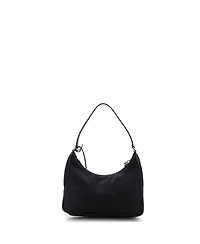Pre-Owned Prada Mini Re-Edition 2005 Hobo Tessuto with Saffiano Leather