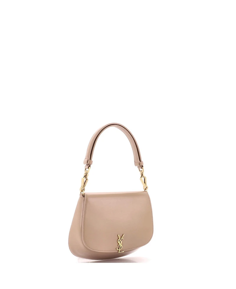 Pre-Owned Saint Laurent Mini Voltaire Top Handle Bag Leather