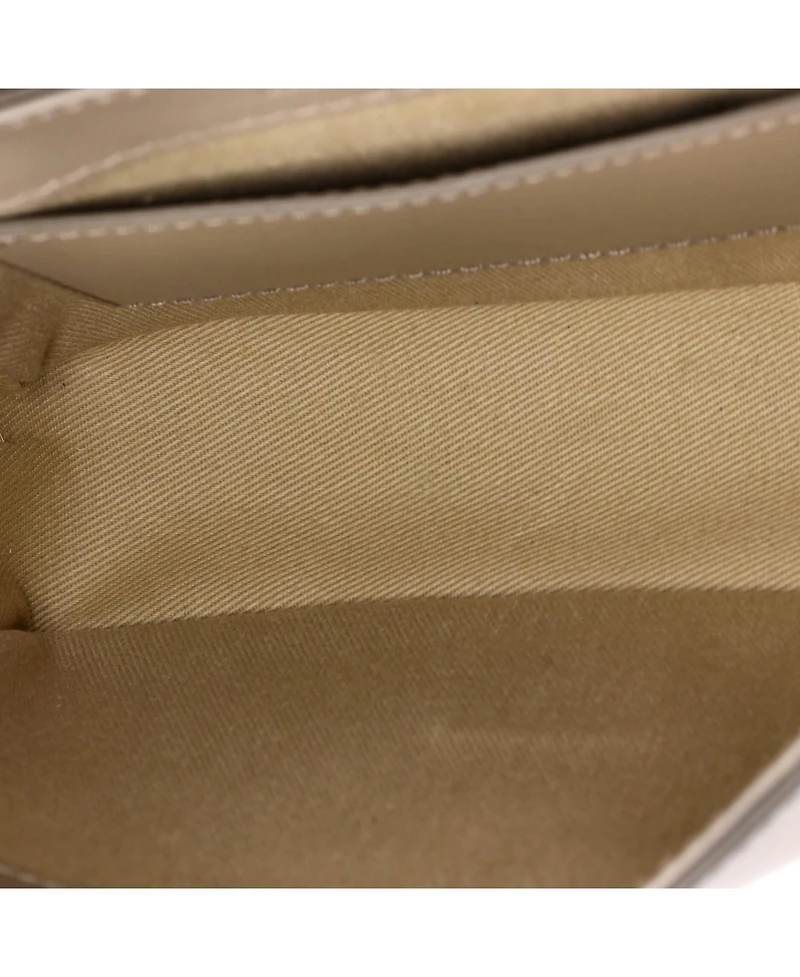 Pre-Owned Chloe Mini C Flap Bag Leather