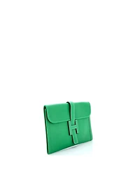 Pre-Owned Hermes Pm Jige Clutch Epsom