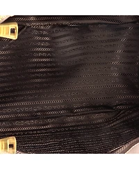 Pre-Owned Prada Large Double Zip Lux Tote Saffiano Leather