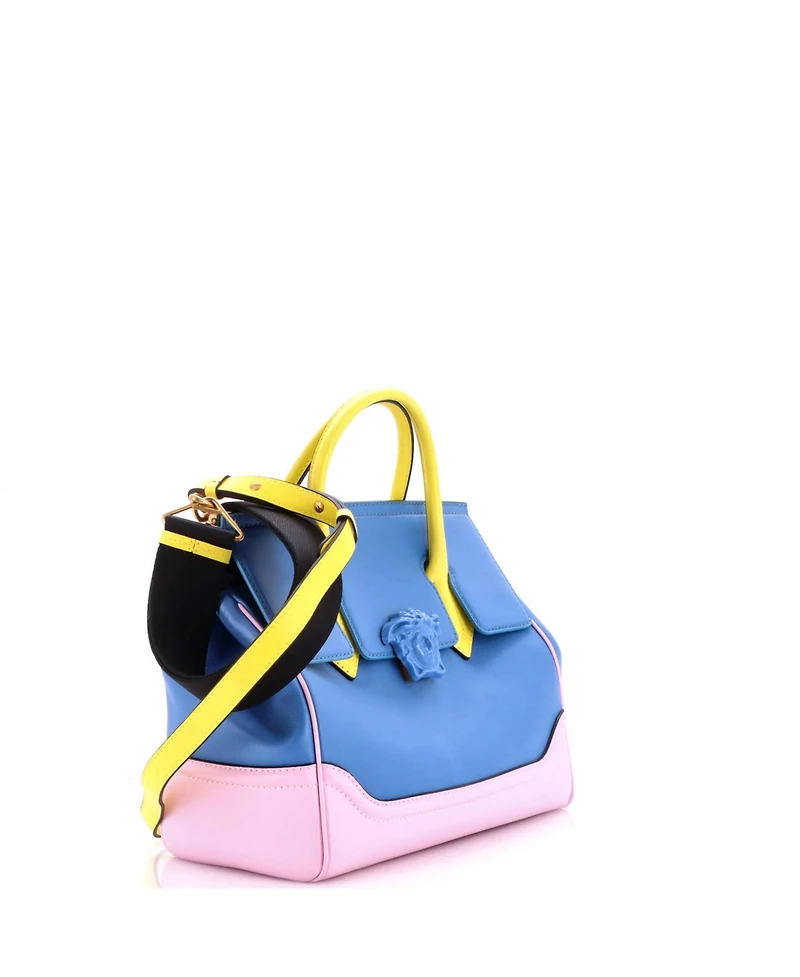 Pre-Owned Versace Large Palazzo Empire Bag Leather