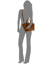 Guess Allegra Girlfriend Extra-Large Satchel Handbag