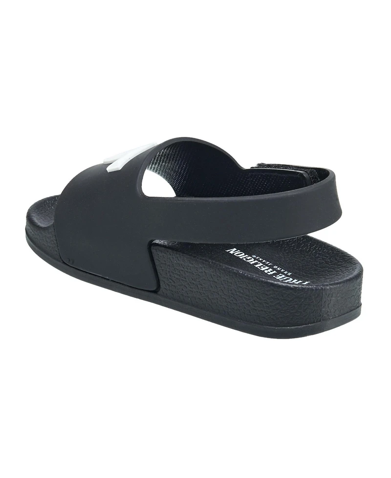 True Religion Little Boys 112 Horseshoe Logo Slide