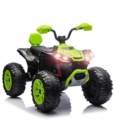 homfan 2 Seater 24V Kids Electric Atv, Remote Control, Ages 3-8