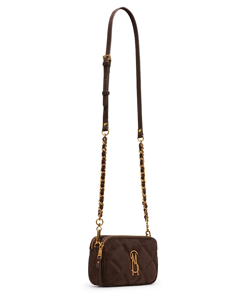 Steve Madden Daisy Quilted Mini Crossbody Handbag