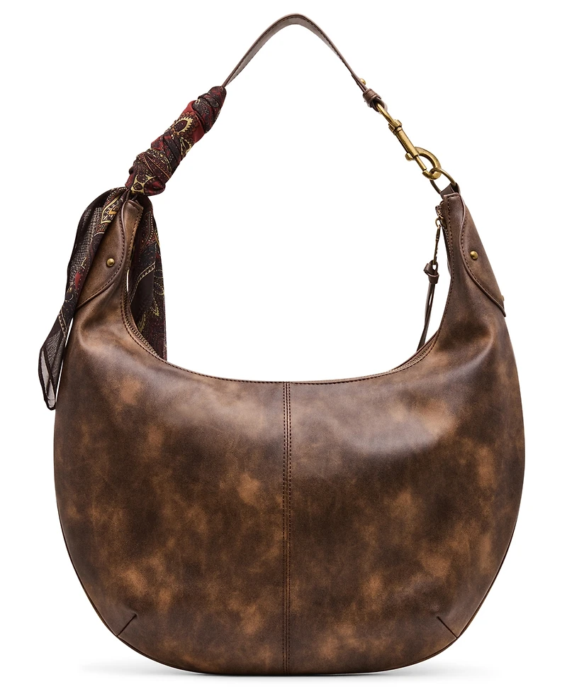 Steve Madden Olga Polyurethane Small Hobo Handbag