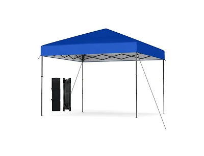 Boyel Living 10 X Feet Pop up Canopy Tent With Portable Carrying Bag And 8 Stakes