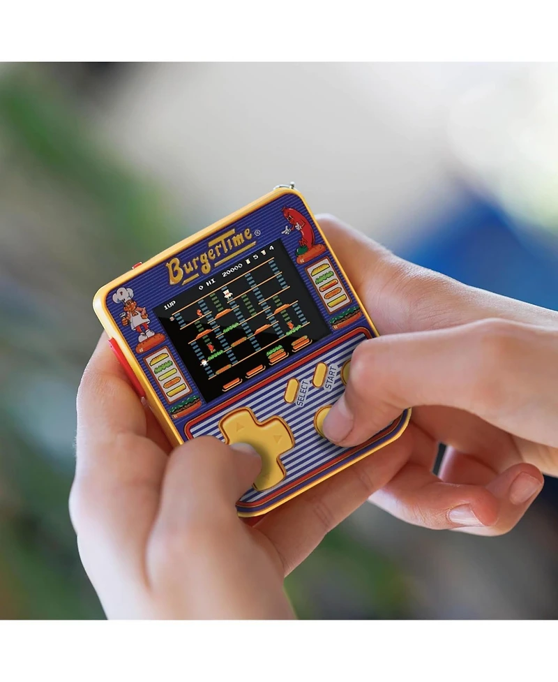 Blaze Entertainment HyperMegaTech Data East Burgertime Keychain