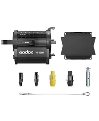 Godox F7-120 120W Bi-Color Fresnel Light, Hang Mount