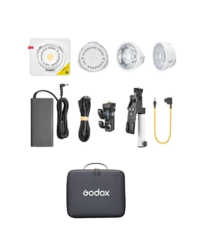 Godox ML100R Rgb Led Video Light Kit (15degree(s) and 36degree(s) Lens and V-Mount Handgrip Kit)