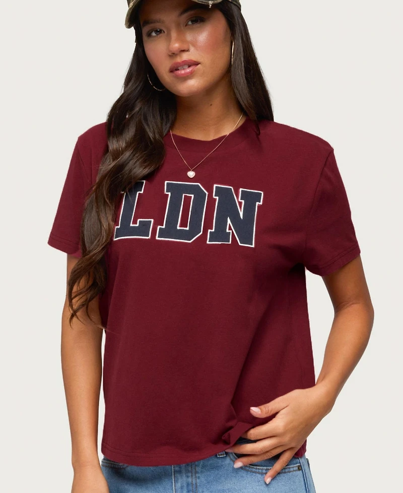 Edikted Women's Ldn Graphic Short-Sleeve T-Shirt