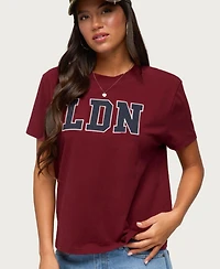 Edikted Women's Ldn Graphic Short-Sleeve T-Shirt