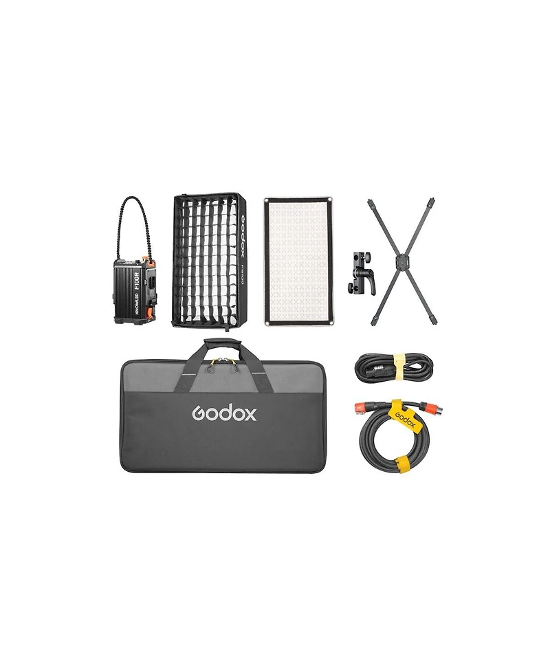 Godox Knowled F100R Rgb Flexible Led Light Mat (1 x 2')