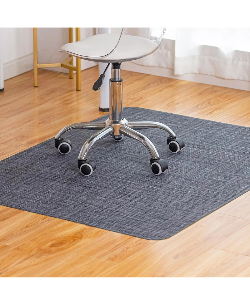 Danrong Heavy Duty Non-Slip Office Chair Mat for Hardwood Floors Silent Smooth Glide Floor Protector