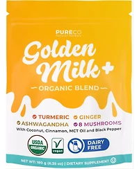 Pure Co Golden Milk Turmeric Drink Mix Powder