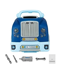 Hongge Mechanic Engine Repair Electric Screwdriver 60-Piece Playset, Ages 3+