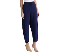 Jones New York Petite Pull-on Barrel-Leg Pants