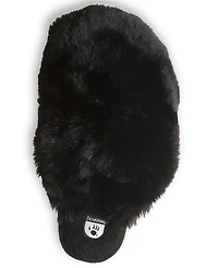 Bearpaw Women's Silkie Faux Fur Plush Slip-On Slippers