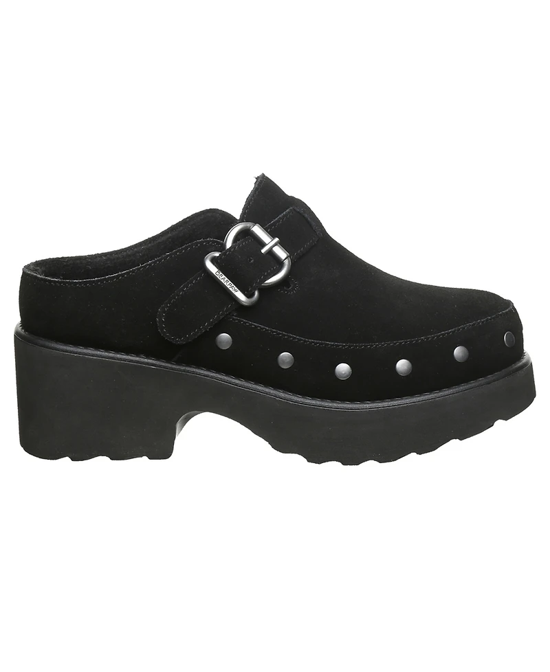Bearpaw Women's Falyn Platform Buckle Clogs