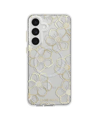 Case-Mate Floral Gems Magnetic Phone Case for Samsung Galaxy S25 Fe