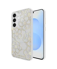 Case-Mate Floral Gems Magnetic Phone Case for Samsung Galaxy S25 Fe