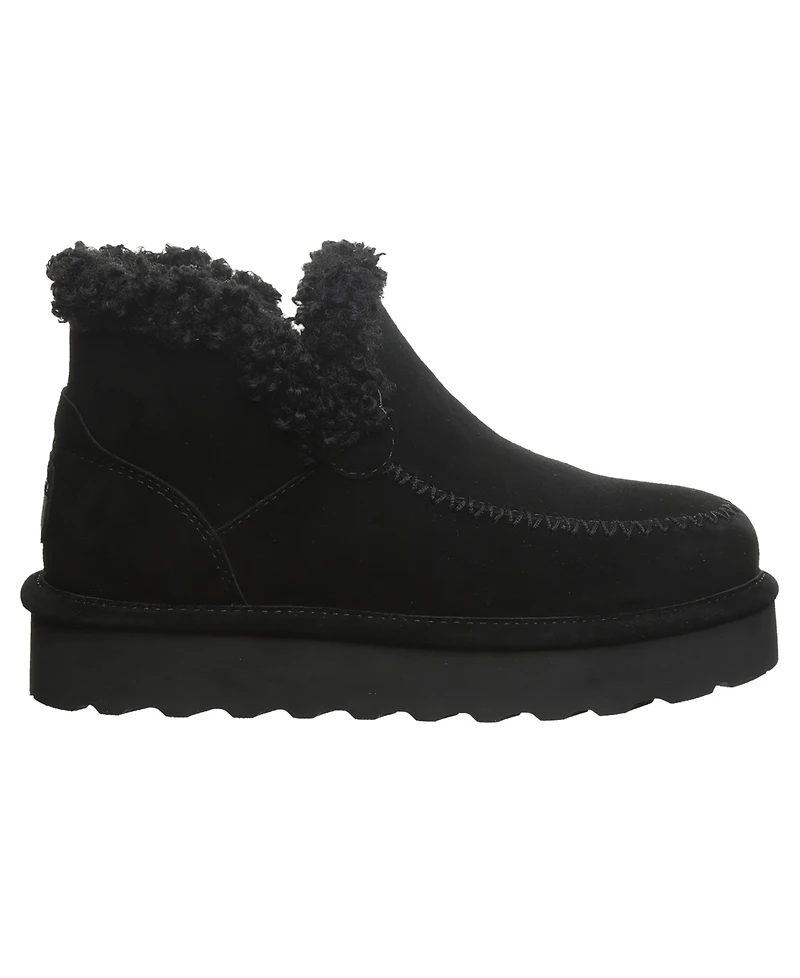 Bearpaw Women's Maeve Platform Slip-On Booties
