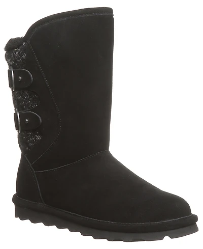Bearpaw Women's Jenni Knit Back Accent Mid Calf Boots