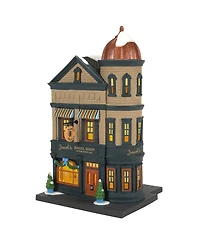 Department 56 Christmas in the City Jacob's Bagels Light-Up House Figurine