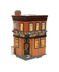 Department 56 Snow Village Brandy's Tavern Light-Up House Figurine