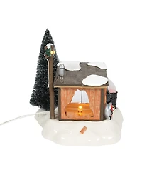 Department 56 Snow Village Griswold Sled Shack Figurine
