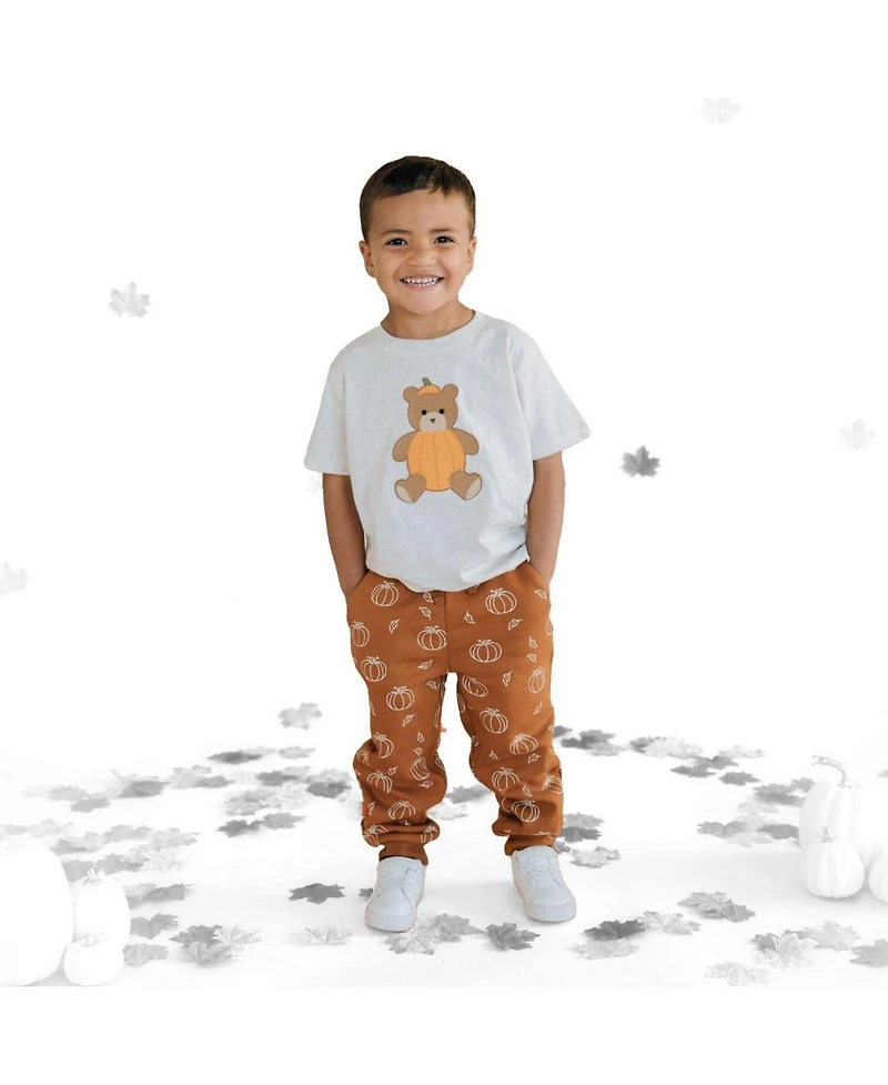 Sweet Wink Little Boy's (5-8) Pumpkin Jogger