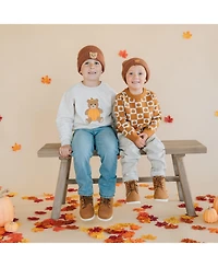 Sweet Wink Toddler Boys Pumpkin Checkers Sweater