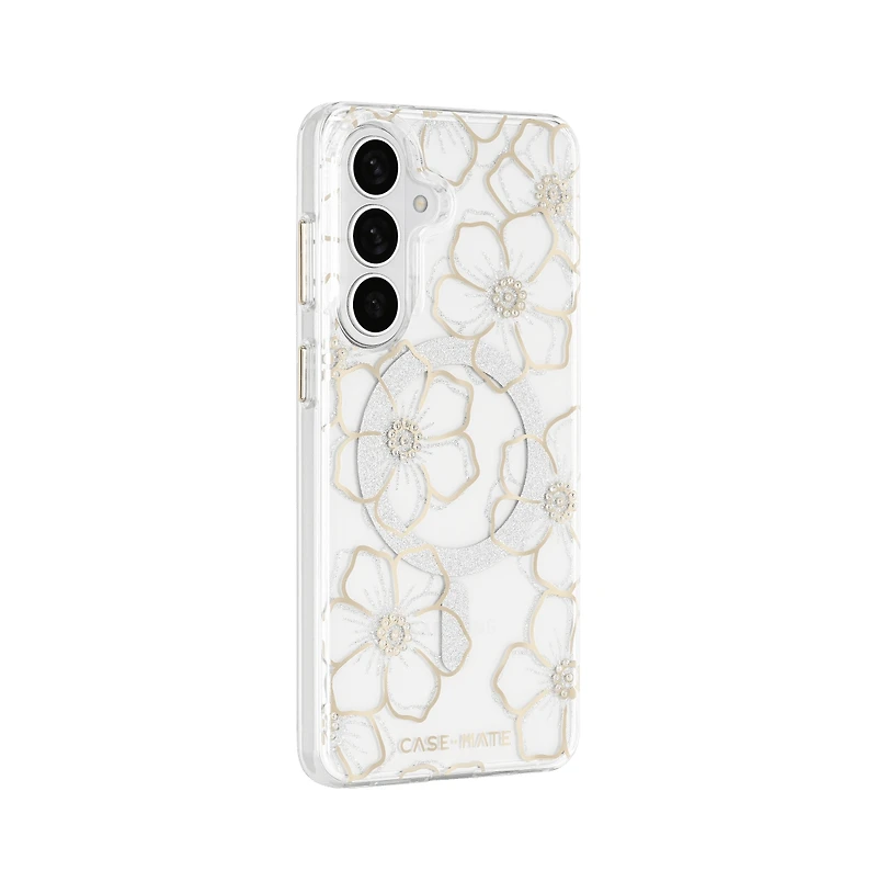 Case-Mate Floral Gems Magnetic Phone Case for Samsung Galaxy S26 Plus