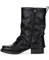 Wild Pair Women's Wilhelmiina Mid Shaft Block Heel Booties, Macy's Exclusive