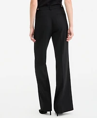Kobi Halperin Women's Cecelia Wide-Leg High-Waisted Crepe Pants