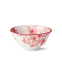 Certified International Crimson Noel All-Purpose Bowls, Set of 6