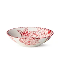 Certified International Crimson Noel Soup Bowls, Set of 6