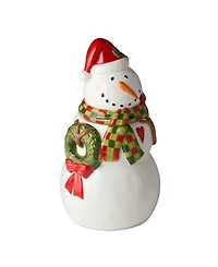Certified International Snowman Delight 3-d Cookie Jar