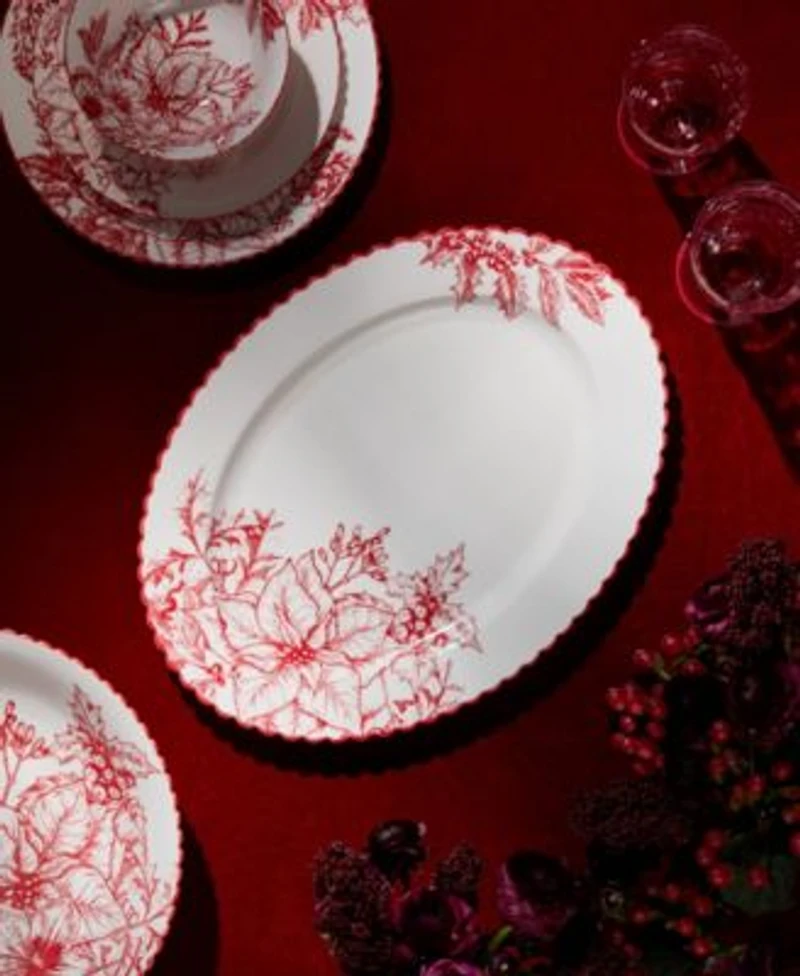 Certified International Crimson Noel Dinnerware Collection