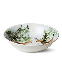Certified International Winter Cabin Serving Bowl