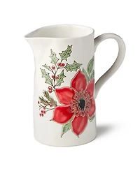 Certified International Festive Blooms Pitcher