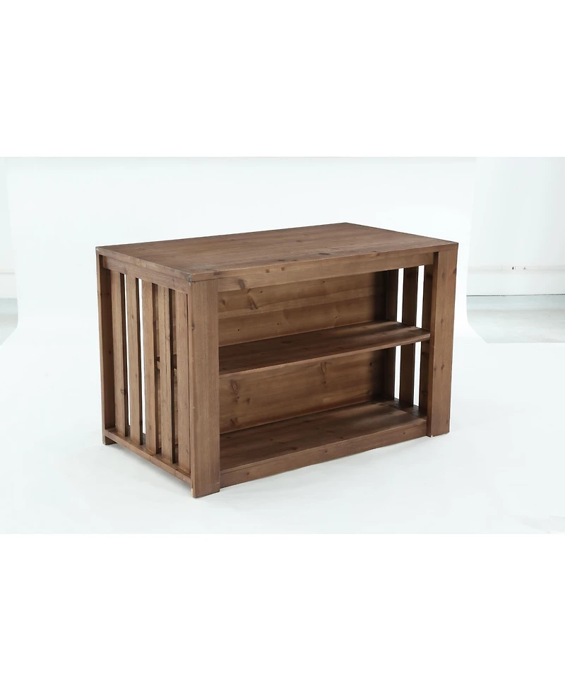 Tribesigns Kitchen Island with Storage, Modern Kitchen Island Table, Large Coffee Bar Table Storage Cabinet