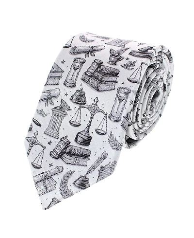 Trafalgar Men's Esquire Law Silk Novelty Necktie