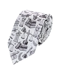 Trafalgar Men's Esquire Law Silk Novelty Necktie