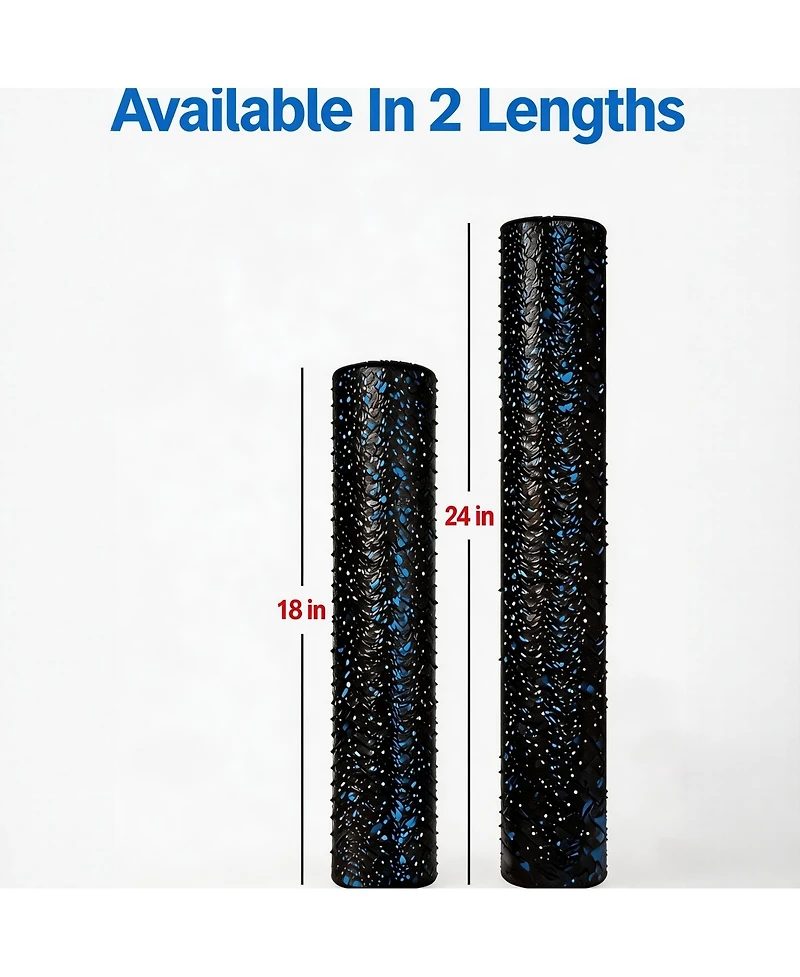 Sevorley Epp Foam Roller, High-Density Textured Massage Roller for Muscle Recovery, Stretching, Balance Training and Home Fitness